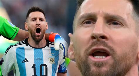 Lionel Messi Y Su Emocion Al Momento De Entonar El Himno Nacional