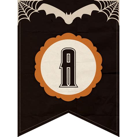 Free Printable Halloween Banner Set | The Cottage Market