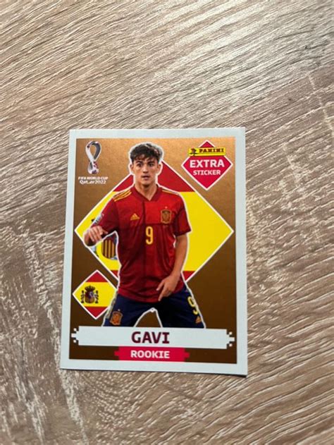 Panini Extra Sticker Qatar Gavi Spanien Kaufen Auf Ricardo