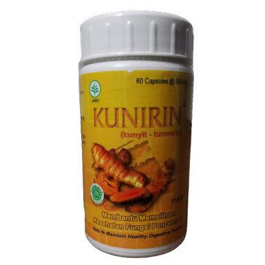 Jual KUNIRIN Herbal Borobudur Kemasan Kapsul Isi 60 Kota Makassar