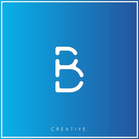 B Creativo Ltimo Dise O De Logotipo Premium Vector Letras Logo Vector