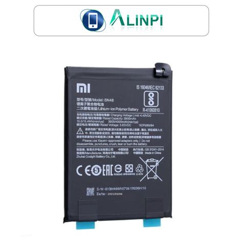 Bateria Original BN48 Para Xiaomi Redmi Note 6 Pro