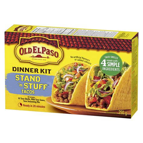 Stand N Stuff Taco Dinner Kit Old El Paso