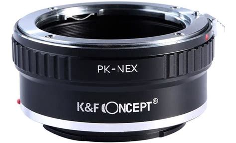 Kf Concept Pk K Lente De Montaje A Sony Nex E Adaptador Cuotas Sin