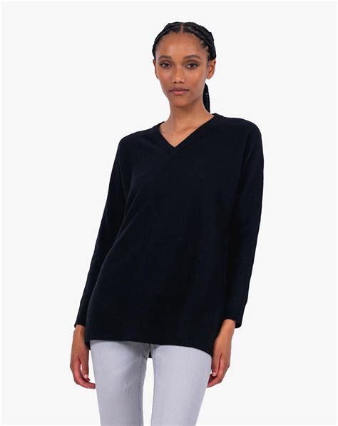 Women S Merino V Neck Sweater Maisoncashmere