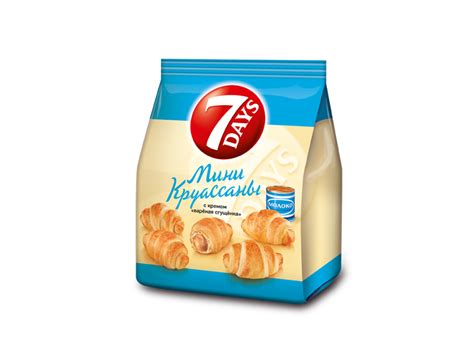 Мини-круассаны 7дейс 300гр. Сгущенка 1*10шт - Палитра Вкуса ...