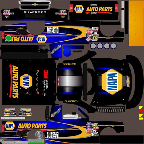 Napa Auto Parts Chevy Silverado Custom Paint Scheme by Jose M ...