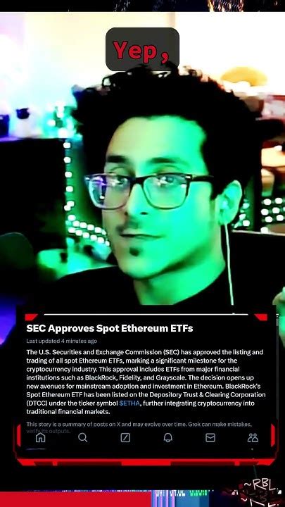 Sec Approves Ethereum Etfs Major Milestone For Crypto Youtube