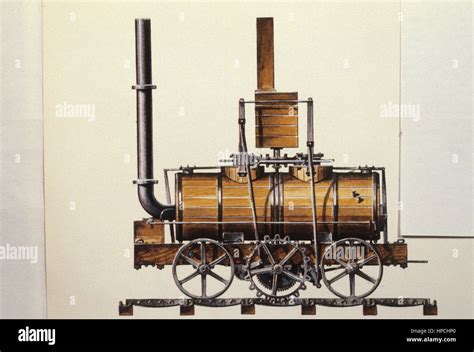 Salamanca Locomotive John Blenkinsop Stock Photo Alamy