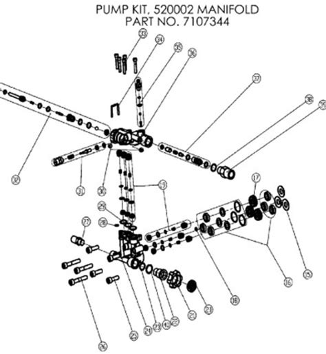 Simpson Pressure Washer Pump Parts Diagram