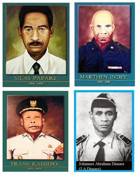 Mengenal Pahlawan Pahlawan Nasional Gagah Berani Asal Papua