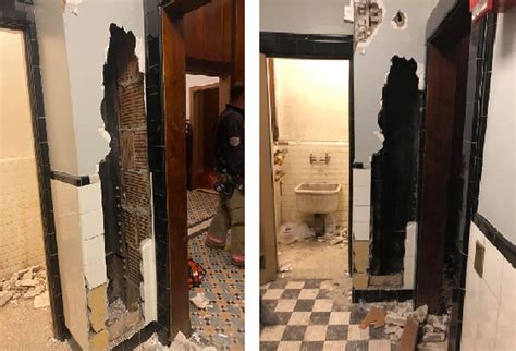 Firefighters Rescue Naked Man Stuck In Landmark Theatre Bathroom Wall For Several Days