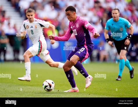 Germany S Jamal Musiala In Action During The UEFA Euro 2024 Group A