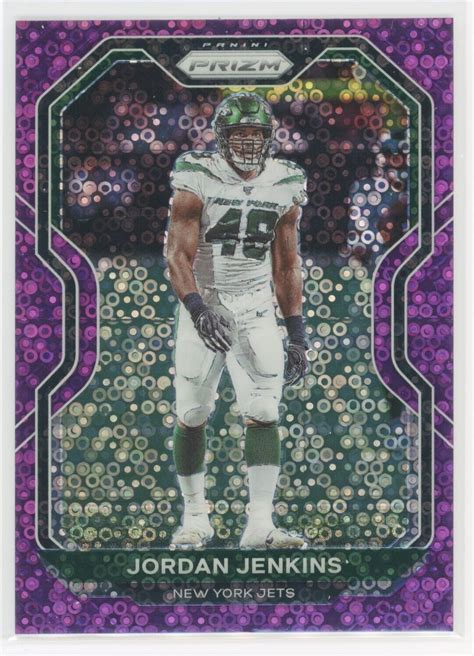 Jordan Jenkins Panini Prizm No Huddle Purple Disco Ebay