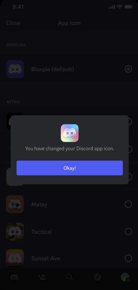 Benutzerdefinierte App Icons Discord