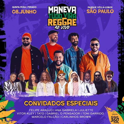 Banda Maneva Anuncia Grava O Do Dvd Tudo Vira Reggae Ao Vivo