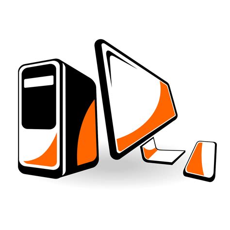 Computer Logo Vector at Vectorified.com | Collection of Computer Logo ...