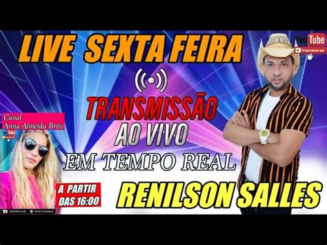 Live Ao Vivo Em Tempo Real So As Melhores Do Piseiro Renilson Salles