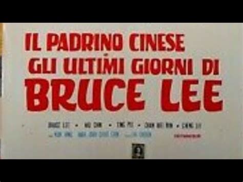 Il Padrino Cinese E Gli Ultmi Giorni Di Bruce Lee Ita Youtube