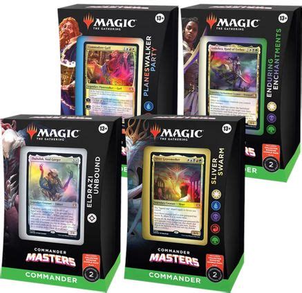 Commander Masters Commander Decks Set Of Commander Masters