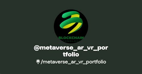 Metaverse Ar Vr Portfolio Linktree