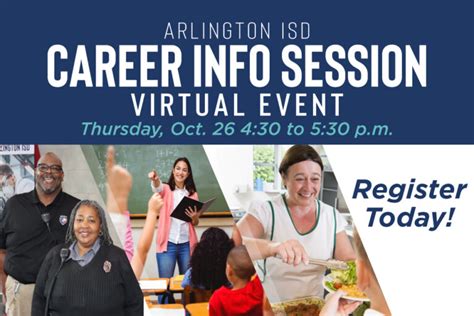 Register for the Arlington ISD Career Info Session » Arlington ISD