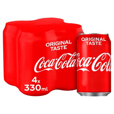 Coca Cola Original Taste X Ml Soft Drinks B M Stores