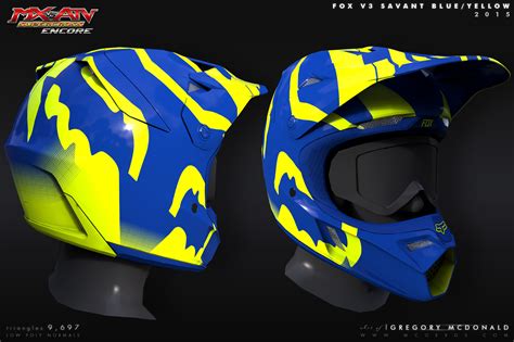 Fox V3 Racing Helmet on Behance