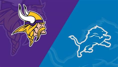 Minnesota Vikings Vs Detroit Lions Matchup Preview 12521 Betting