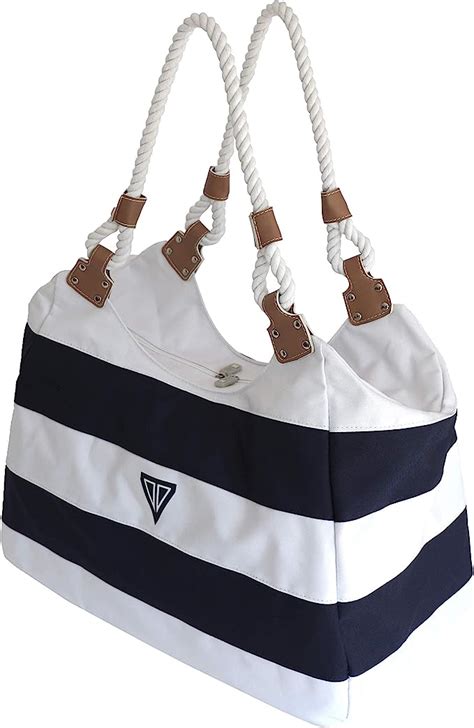 Wildstage Grand Sac De Plage Avec Bandoulière Fermeture Éclair Et