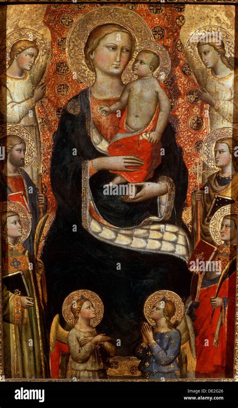 15th Century Madonna Child Angels Hi Res Stock Photography And Images