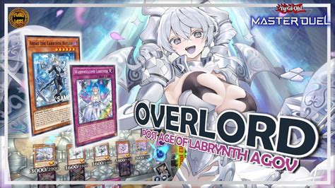 Yugioh MASTER DUEL LABRYNTH Deck Post Age Of Overlord NEW Labrynth