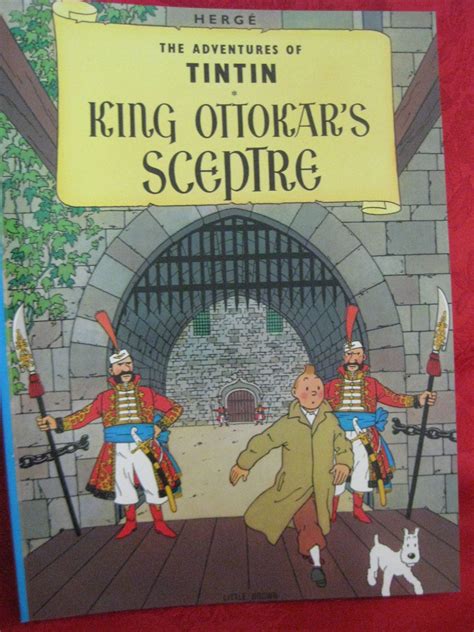 Vintage Adventures Of Tintin King Ottokar S Sceptre Etsy Tintin