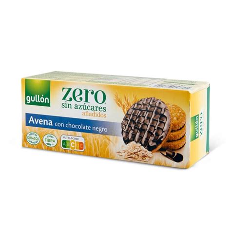 Galletas Avena Con Choco Negro Zero Sin Az Cares Gull N