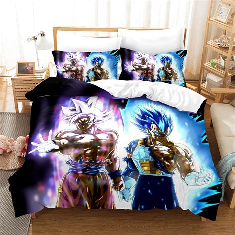 Cool Dragon Ball Z Bedding Bed Set Twin Full Queen King Size Anime Goku