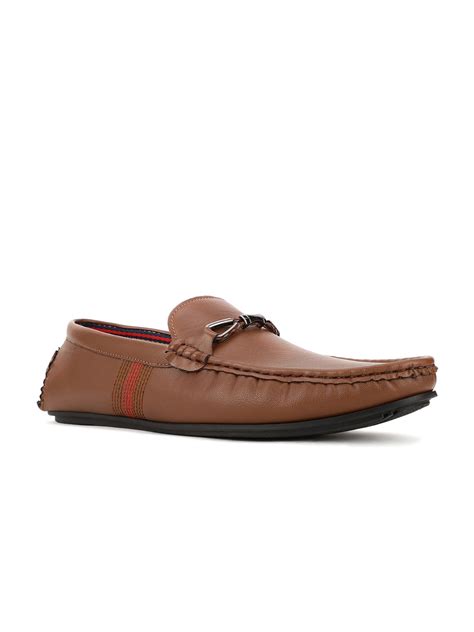 Buy Bata Men Brown PU Loafers - Casual Shoes for Men 15761010 | Myntra