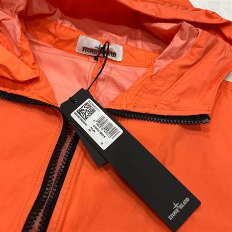 Stone Island Stone Island Naslan Light Watro Garment Dyed Orange Jacket