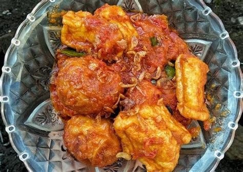 Resep Telur Tahu Balado Oleh Paon Made Cookpad