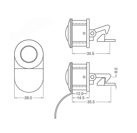 Push Button Slam Latch With Hook Polished Nickel Finish