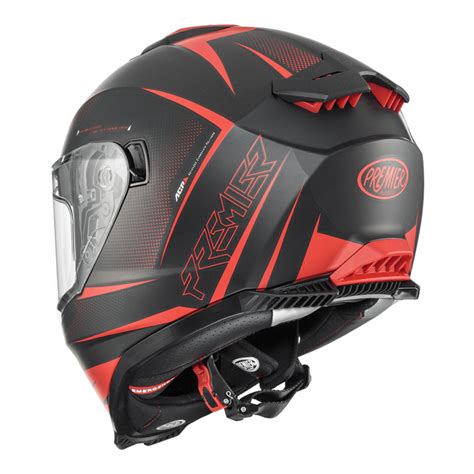 Premier Typhoon Fr 92 Bm Helmet Red APINTTYPPOLF920 Full Face Helmets