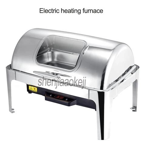 Commercial Hotel Restaurant Single Basin Buffet Stove Electric Heating