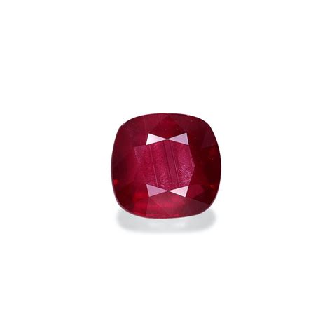 Cushion Cut Mozambique Ruby Red Carats