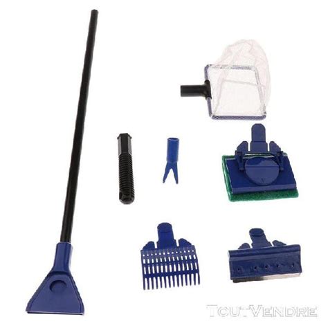 Kit De Pcs Outil De Nettoyage Aquarium Epuisette Brosse En France