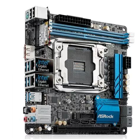 Carte M Re Asrock X E Itx Ac Lga Ddr I Xeon V V Itx Server