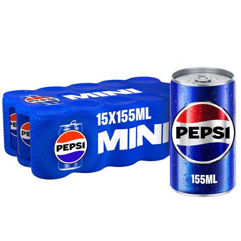 Buy Pepsi Carbonated Soft Drink Cans 15x155ml Online In Uae Talabat Uae