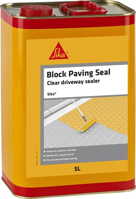 Sikaeverbuild Block Paving Seal 5l Clear Sik18blo05