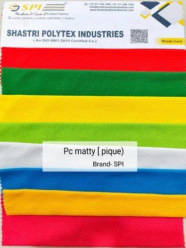 Blended Pc Pique Knitted Fabric Plain Solids At Rs 340 Kg In Ludhiana