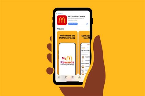 Mcdonald S App Mcdonald S Canada