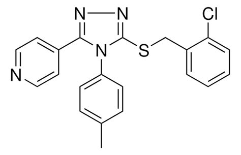 4 5 2 CL BENZYL SULFANYL 4 4 METHYLPHENYL 4H 1 2 4 TRIAZOL 3 YL