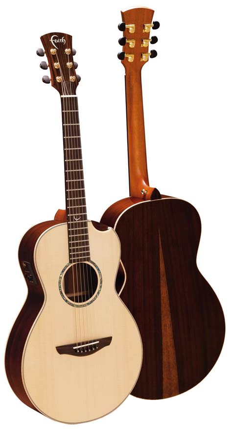 Faith Acoustic Guitars FMEHG BNC Mercury Parlour With Scoop HiGloss